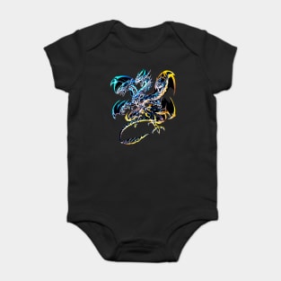 Blue Eyes alternative ultimate dragon Baby Bodysuit